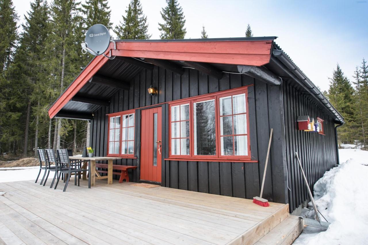 Naerglimt - Cabin By The Lake Naera Sjusjøen 외부 사진